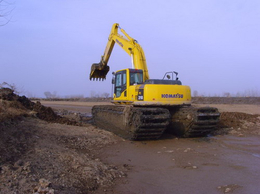 水陆两用挖机出租服务-水陆两用挖机出租-新盛发水上挖掘机租赁